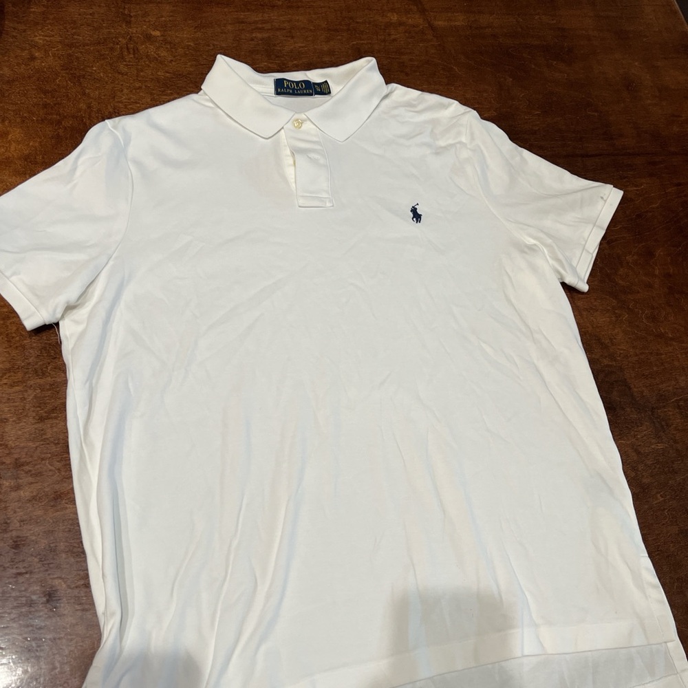 Ralph Lauren Men's Classic White Polo Shirt